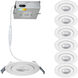 Lotos LED White Complete Kit Recessed Lighting