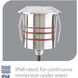 Tyler 12 4.1 watt Stainless Steel Path Lighting in 2700K, WAC Landscape