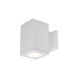 Cube Arch LED 6 inch White Sconce Wall Light in 2700K, 85, Flood, Away From Wall