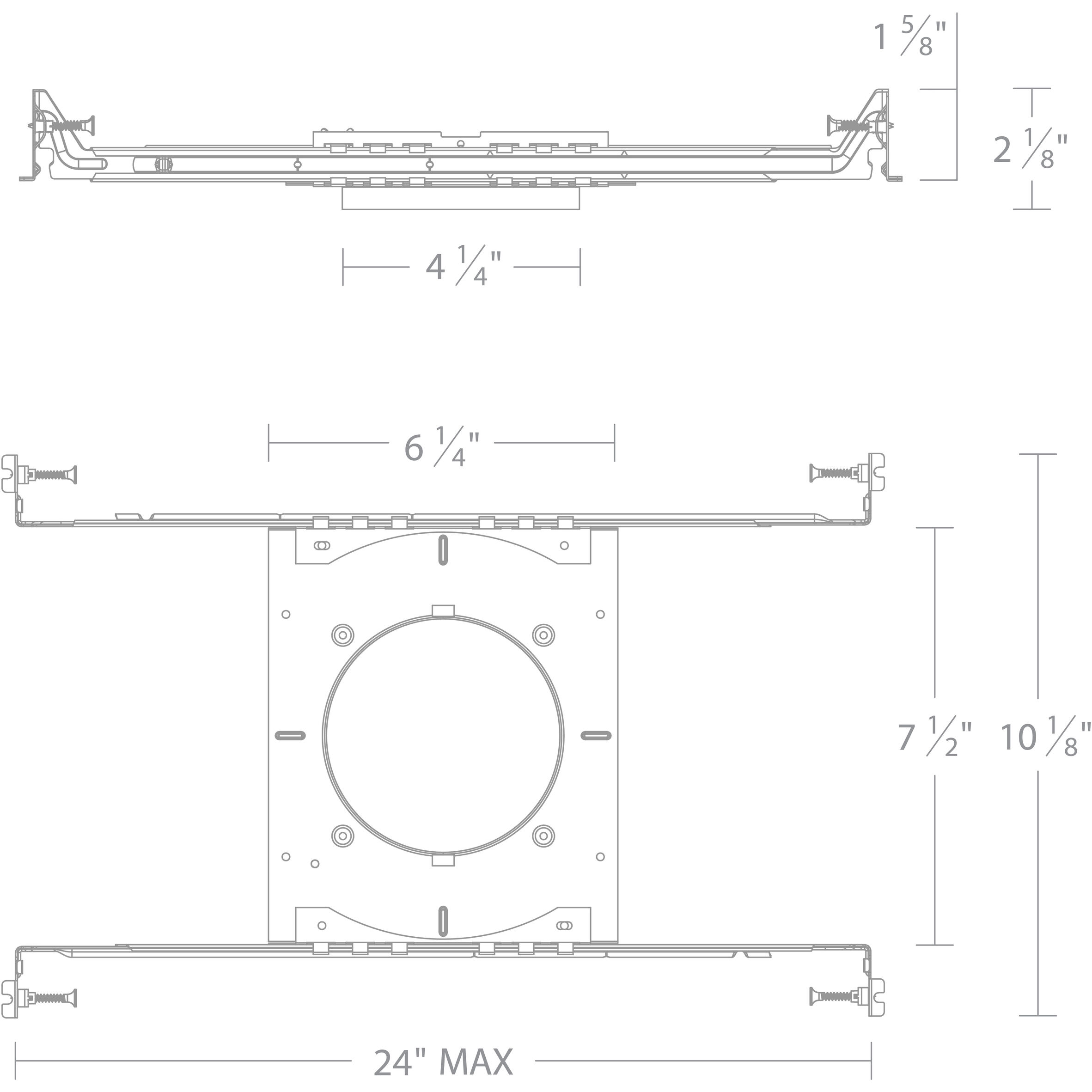 Kenric Aluminum Recessed Accessories, WAC Limited