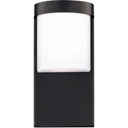 Midtown Led Sign WAC Lighting WS-W241310-CS-BK Midtown LED 10 inch Black Outdoor Wall ...
