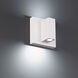 Vue LED 4 inch White Outdoor Wall Light