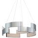 Trap LED 27 inch Chrome Pendant Ceiling Light, dweLED