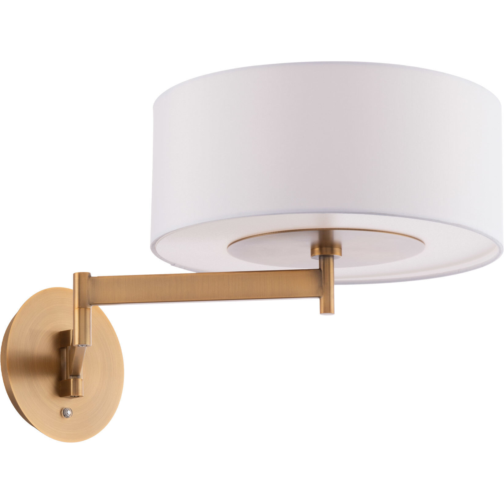 Chelsea 23.25 inch 9 watt Aged Brass Headboard Light Wall Light, dweLED