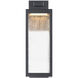 Amherst LED 18 inch Black Outdoor Wall Light, dweLED
