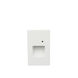 WAC 120V Step Light LED 1.5 inch White ADA Step and Wall Light in Amber, WAC Lighting
