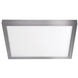 Square LED 11 inch Brushed Nickel Flush Mount Ceiling Light in 3500K