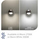 Tyler 12 2.8 watt White Deck and Patio Lighting in 3000K, WAC Landscape