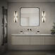 Enigmatic 1 Light 24 inch Black Bath Vanity Light Wall Light in 3000K