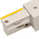L Connecter 277 White Track Accessory Ceiling Light