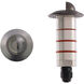 Inground Indicator Light 12 2 watt Stainless Steel Coated in Bronze Path Indicator Light in 3000K Warm White LED, WAC Landscape