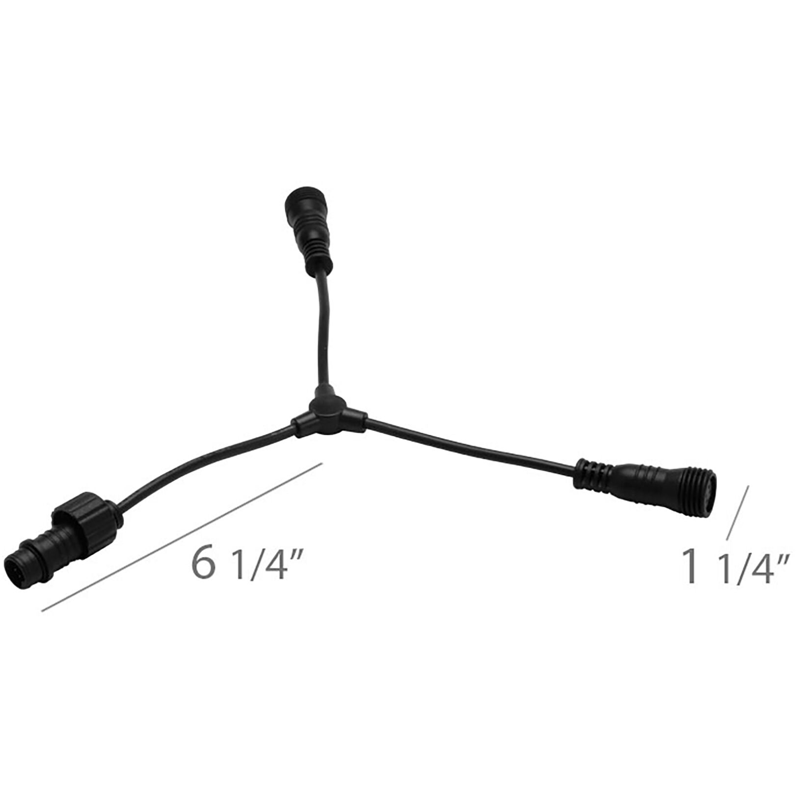 Tyler 0.75 inch Black Outdoor LED Strip Lighting, Outdoor Strip Light 12V Accessories, WAC Landscape