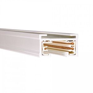J 2-Circuit Track 120 White Track Component Ceiling Light