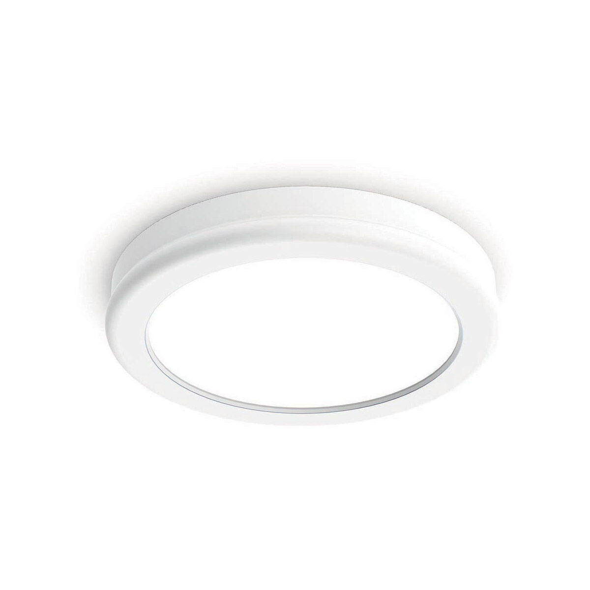 WAC Lighting FM 4610 27 WT Geos LED 10 inch White Flush Mount
