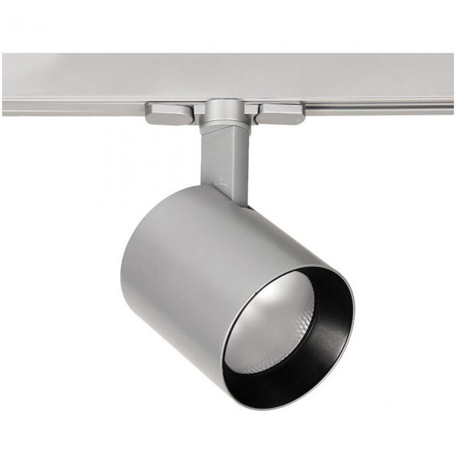 Lucio 1 Light 120 Platinum Track Head Ceiling Light in Ultra Narrow, 90, 2700K