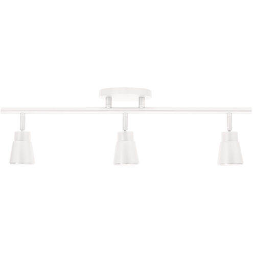 Solo 3 Light 120 White Track Lighting Ceiling Light