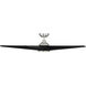 Viper 60 inch Brushed Nickel Matte Black with Matte Black Blades Downrod Ceiling Fans, Smart Fan