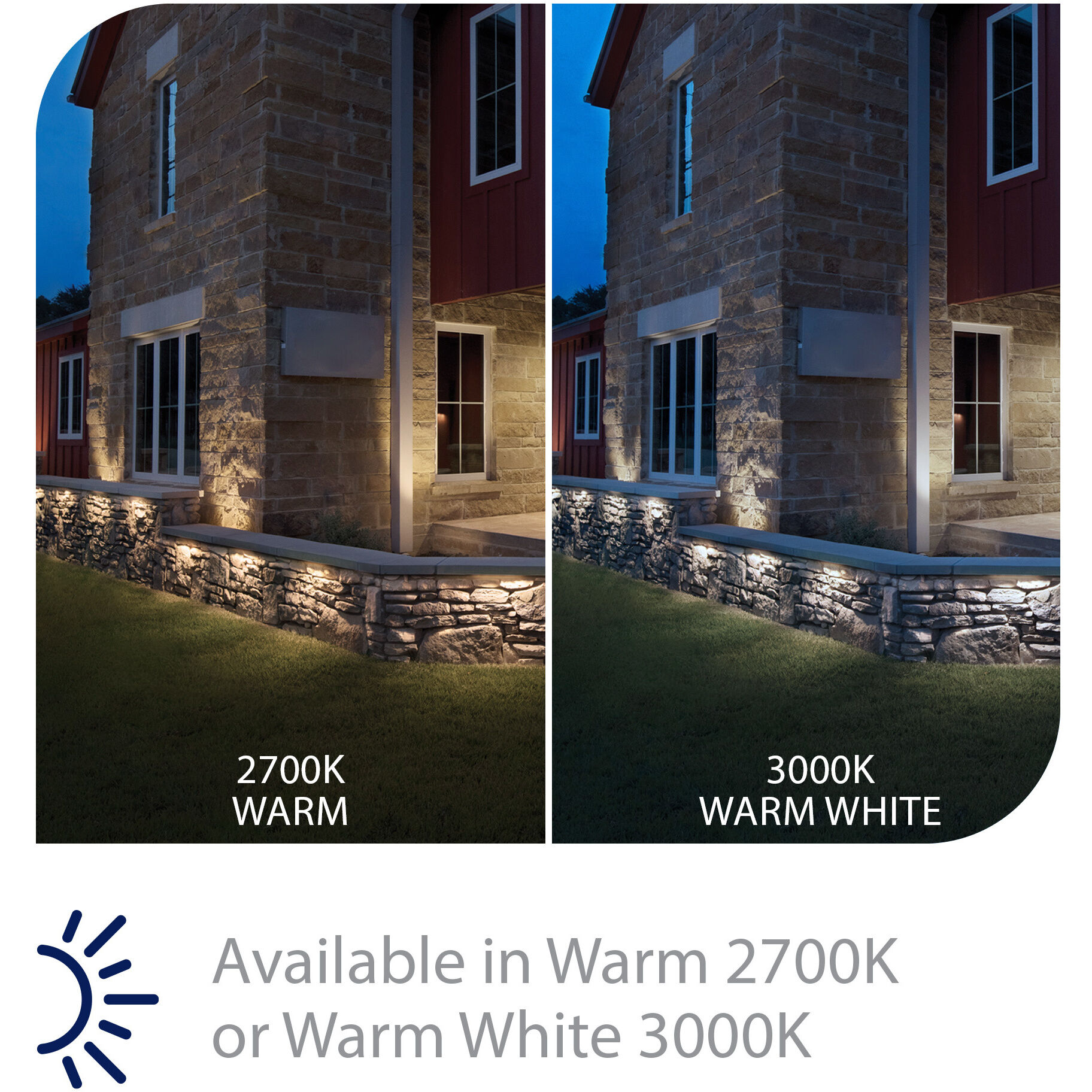 Tyler 12 1.5 watt Bronze Hardscape Lighting in 2700K, WAC Landscape