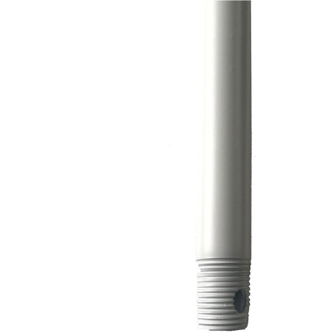 Tyler Matte White Fan Downrod, Smart Fan
