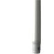 Tyler Matte White Fan Downrod, Smart Fan