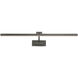 Reed 25.00 watt 32.5 inch Black Picture Light Wall Light, dweLED
