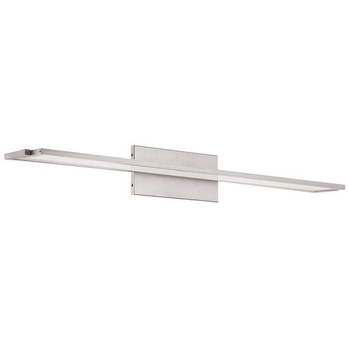 Line LED 36 inch Brushed Aluminum Bath Vanity & Wall Light in 3000K, dweLED