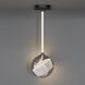 Roper LED 9 inch Black Mini-Pendant Ceiling Light, dweLED