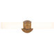 Juliet LED 20 inch Aged Brass Bath Vanity & Wall Light, dweLED