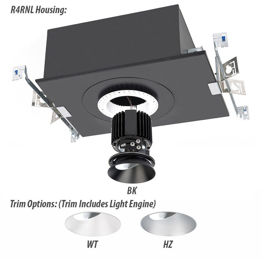 Volta LED White Recessed Lighting in Narrow, 90, 2700K