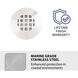 Surface Mounted Indicator Light 12 2.8 watt Stainless Steel Path Indicator Light in 3000K Warm White LED, WAC Landscape