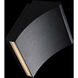 Cornice Wall Sconce Wall Light in 3000K, Black, dweLED