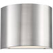 Pocket Wall Sconce Wall Light in Brushed Nickel, dweLED