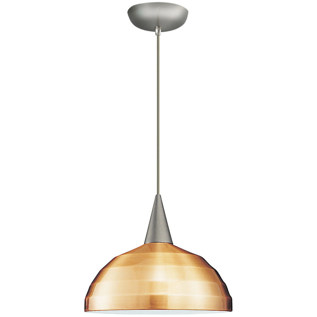 WAC Lighting PLD F4 404LEDCO BN Felis 1 Light LED Pendant