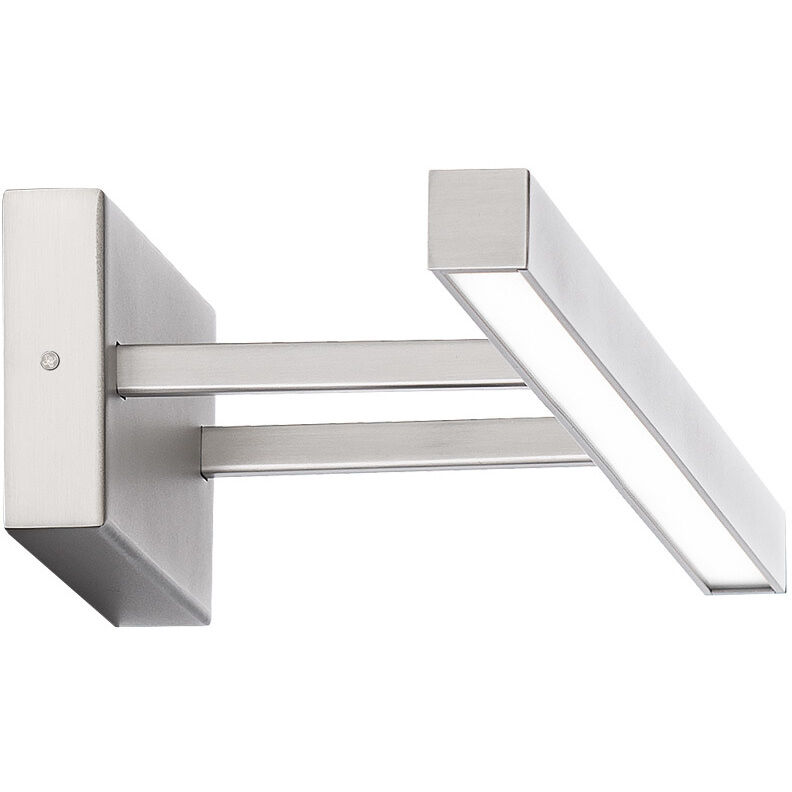 Parallax LED 18 inch Brushed Nickel Bath Vanity & Wall Light in 2700K, dweLED