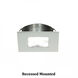 LED Button Light 24 LED 2.25 inch Chrome Puck Light in 2700K