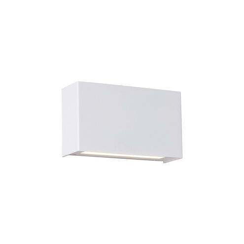 Blok LED 12 inch White Bath Vanity & Wall Light in 3500K, dweLED