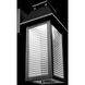 Faulkner LED 18 inch Black Outdoor Wall Light, dweLED