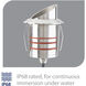 Inground Recessed Light 12 4.1 watt Stainless Steel Path Indicator Light in 3000K Warm White LED, WAC Landscape