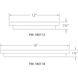 Metro LED 18 inch Chrome Flush Mount Ceiling Light
