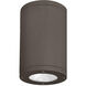 Tube Arch LED 4.88 inch Bronze Outdoor Flush in Flood, 90, 2700K