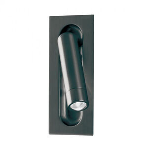Scope Reading Light Wall Light in Black, dweLED