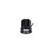 Volta LED Black Recessed Lighting in Flood, 90, 2700K
