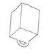 H Track 120 White Track Component Ceiling Light