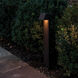 Quad 12 3 watt Bronze Path and Area Light in 2700K Warm LED, WAC Landscape