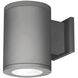 Tube Arch Sconce Wall Light in Flood, 90, 2700K, Graphite, Towards Wall
