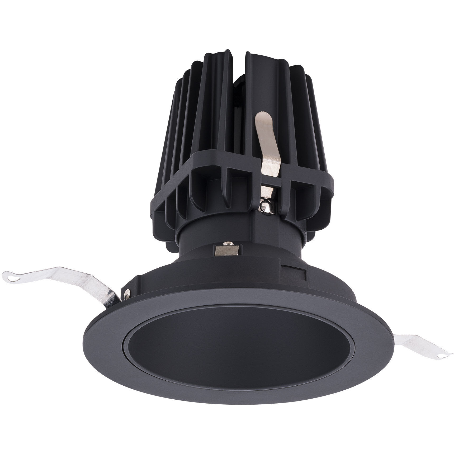 FQ Integrated LED Black Recessed Trim in 3000K, 4" LED
