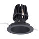 FQ Integrated LED Black Recessed Trim in 3000K, 4" LED