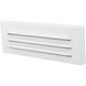 WAC 12V Surface Mounted Step Light LED 9 inch White ADA Step and Wall Light in 2700K Warm LED, WAC Landscape