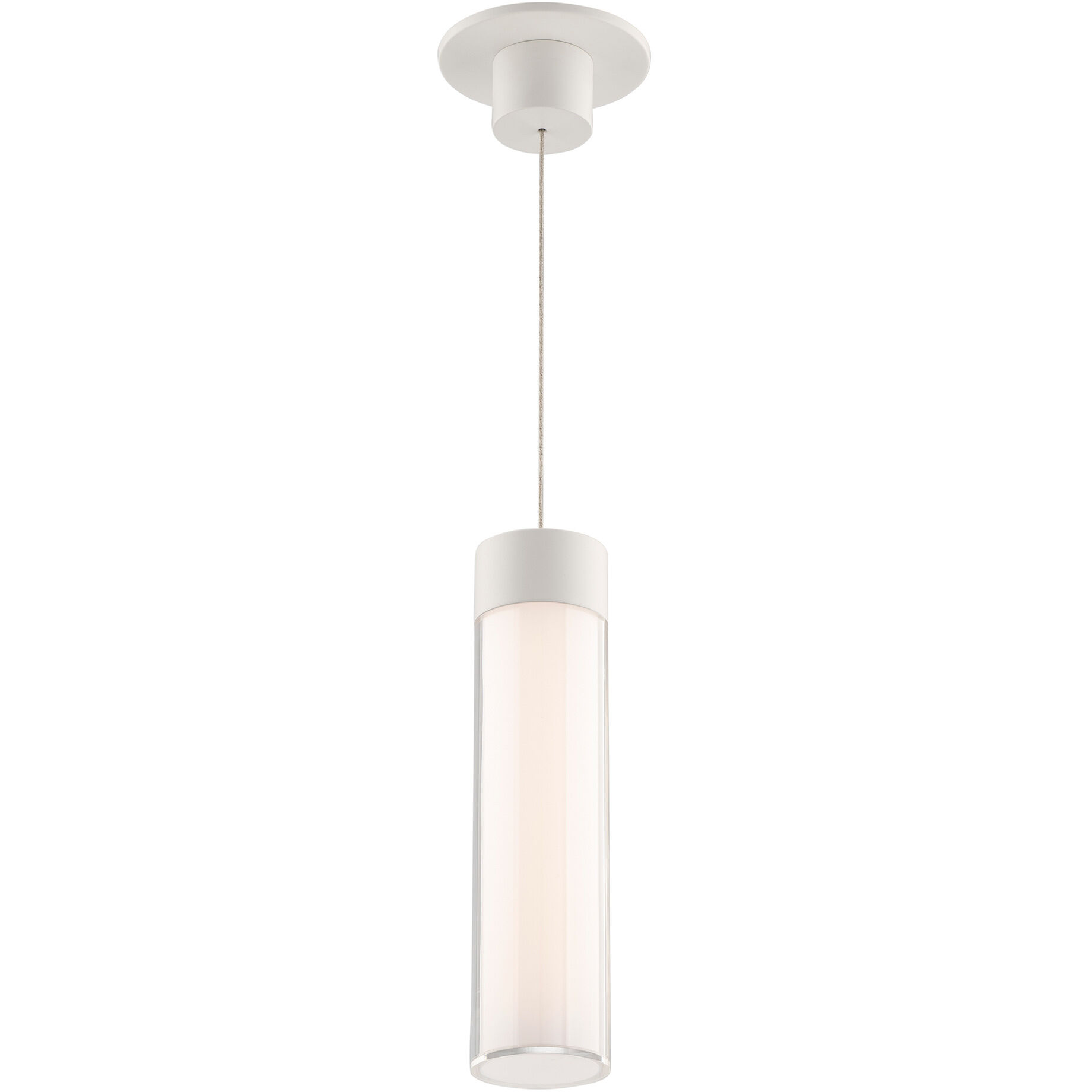 Twist-N-Lite LED 3 inch White Mini-Pendant Ceiling Light, WAC Limited