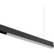 Ventrix 1 Light 48 White Track Fixtures Ceiling Light